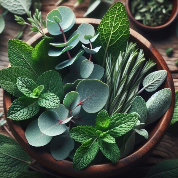 Eucalipto Menta Salvia Esencia Concentrada